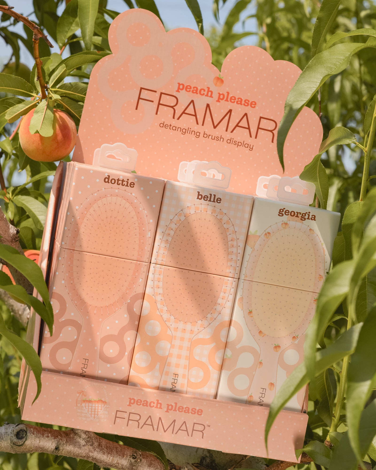 framar-peach-please-9pc-display-set-9-spazzole-districanti-georgia-dottie-belle image 6