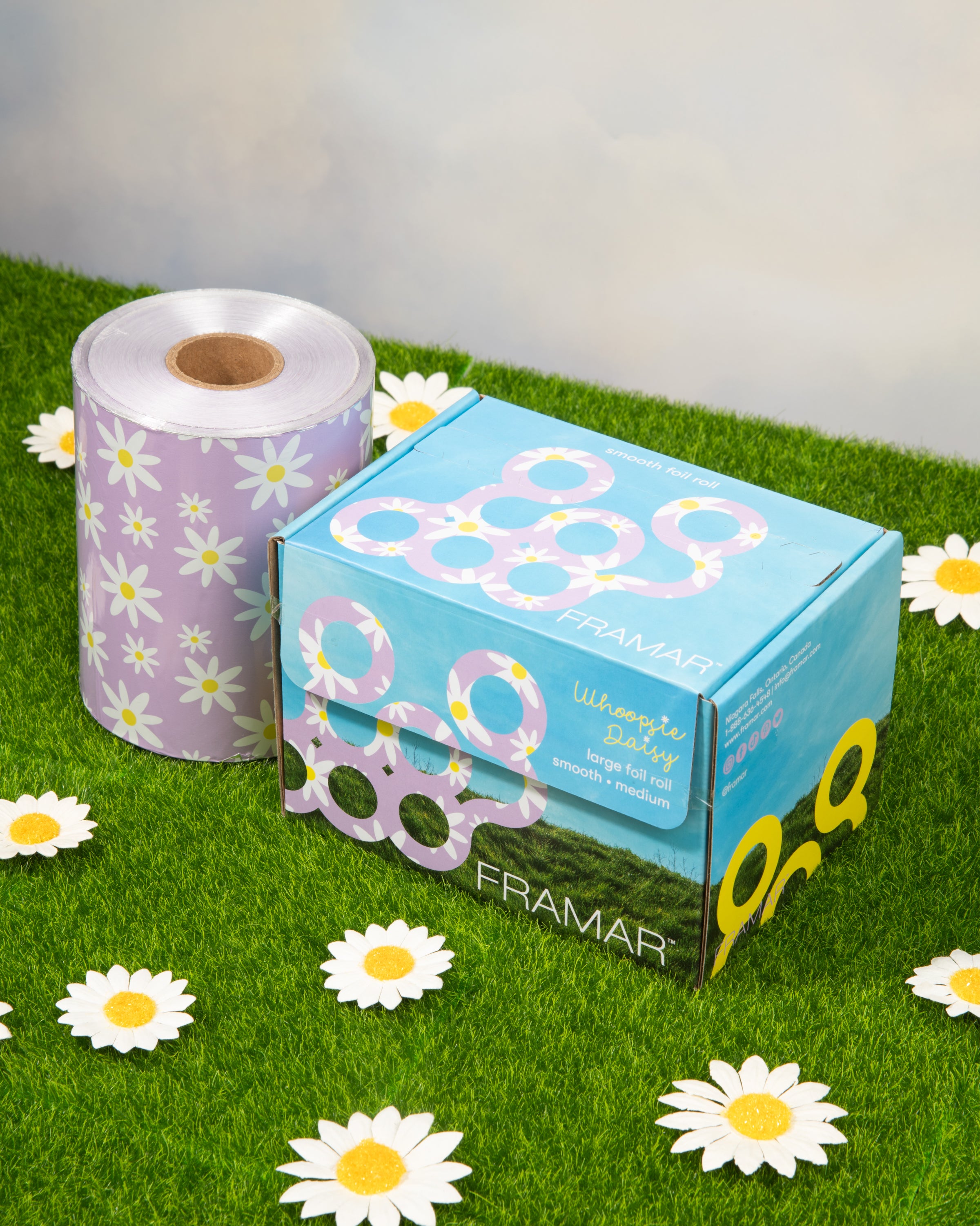 framar-whoopsie-daisy-smooth-roll-rotolo-foil-liscio-1600-ft-margherite image 3
