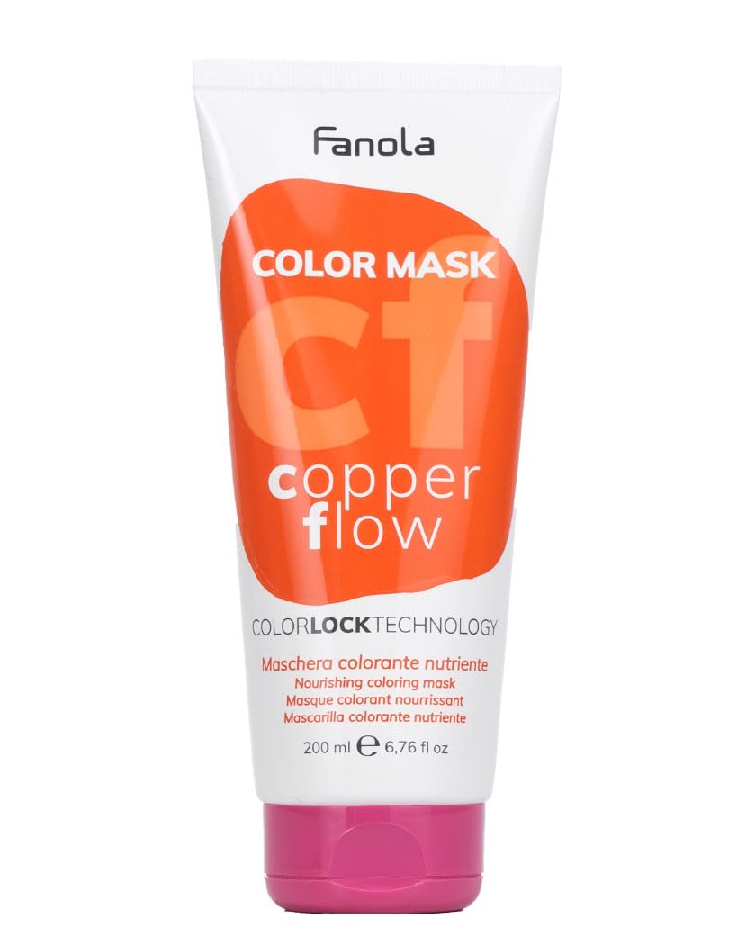 fanola-color-mask-copper-flow-maschera-colorante-rame-200-ml image 1
