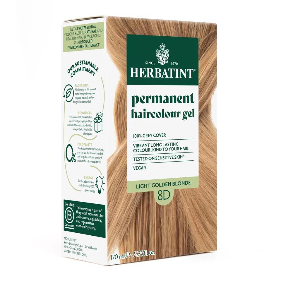 herbatint-gel-colorante-permanente-8d-biondo-chiaro-dorato-170-ml image 1