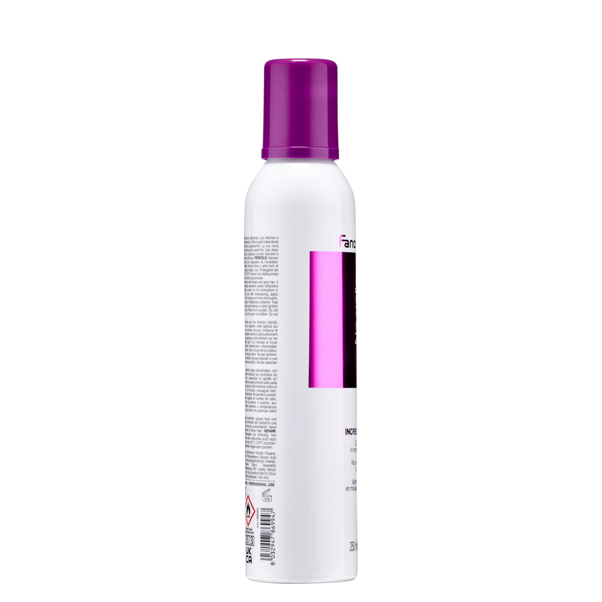 fanola-no-yellow-incredible-foam-mousse-antigiallo-250-ml image 3