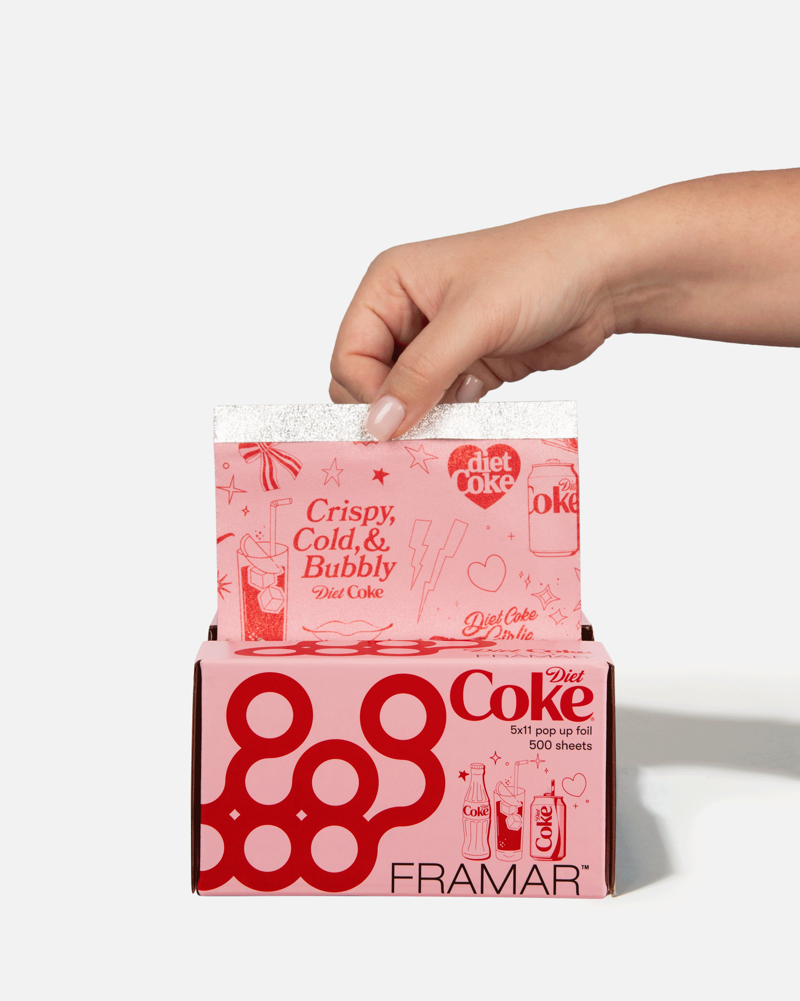 framar-diet-coke-foglio-alluminio-pop-up-5x11-da-500-fogli image 2
