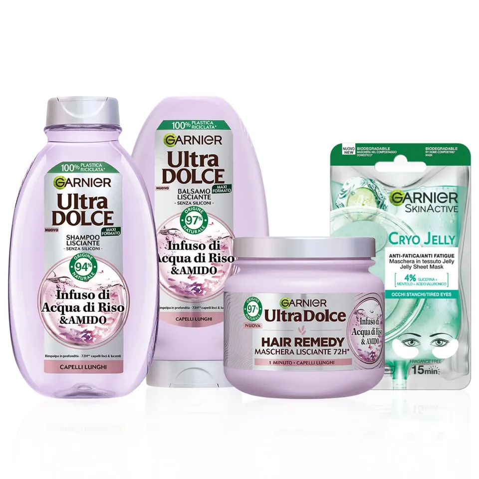 garnier-ultra-dolce-acqua-di-riso-amido-skinactive-routine-completa-kit image 1