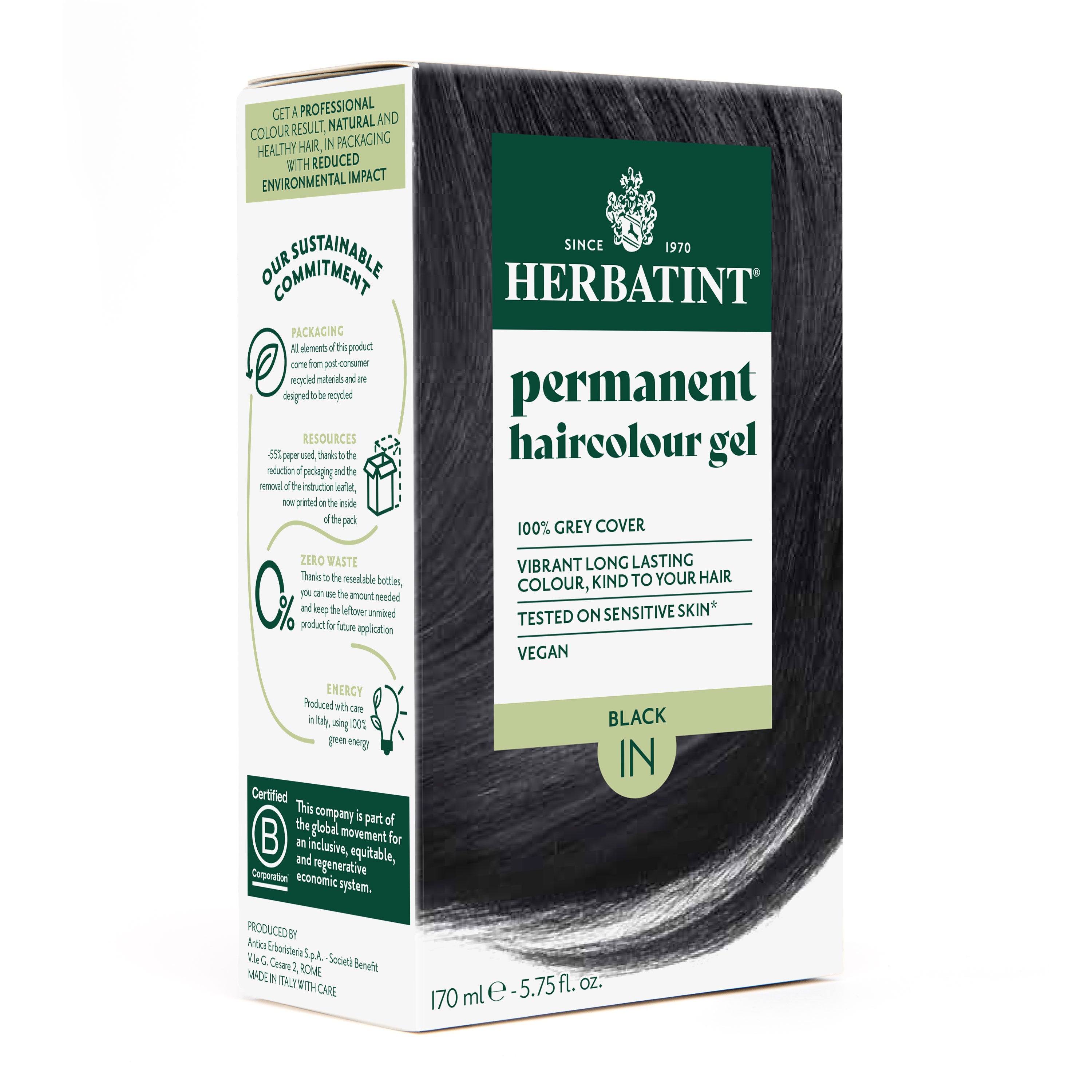 herbatint-gel-colorante-permanente-1n-nero-170-ml image 1