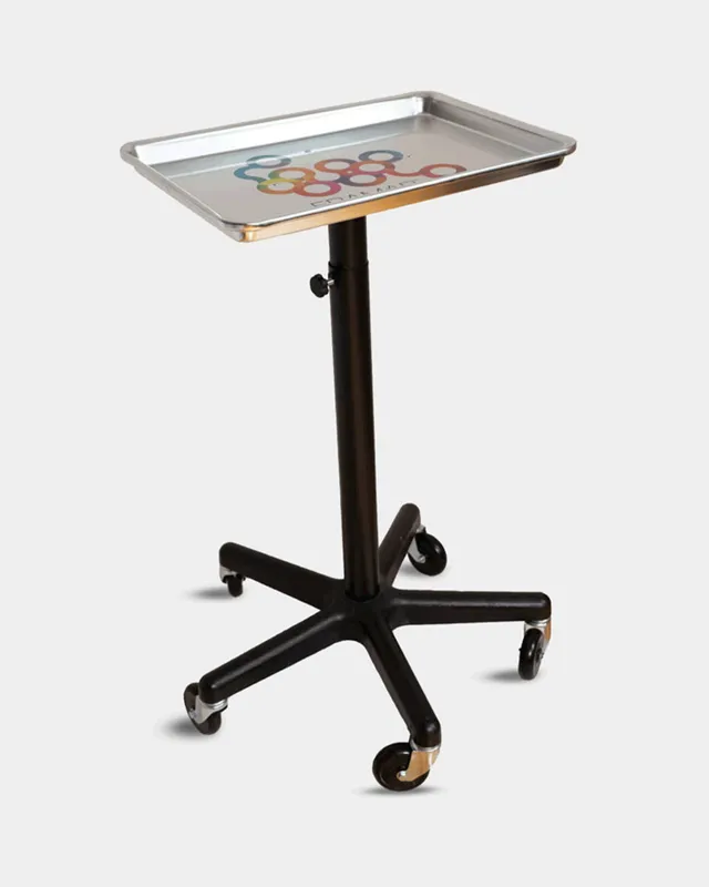 framar-creation-station-carrello-salone-con-vassoio-inox image 1