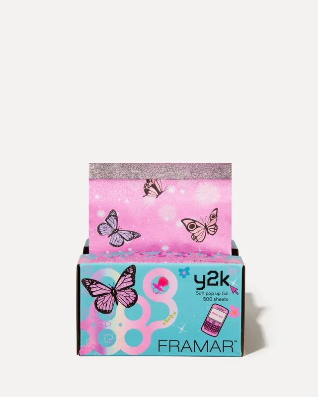 framar-y2k-pop-up-fogli-alluminio-per-capelli-500-fogli-5x11-pre-tagliati image 1