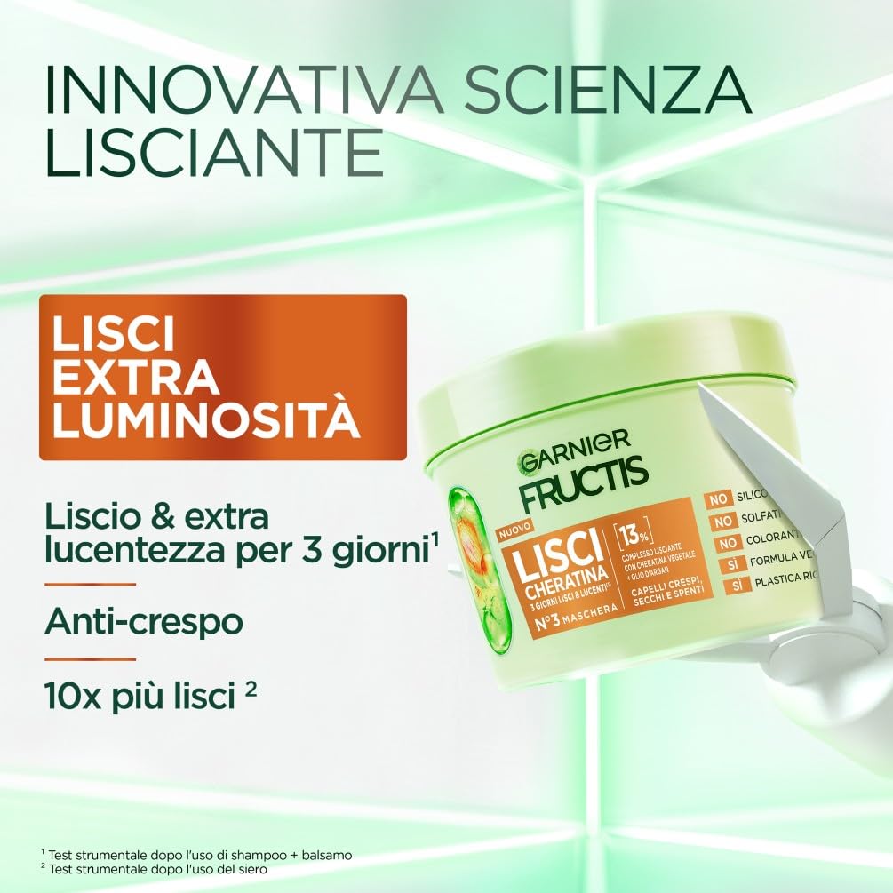 garnier-fructis-lisci-cheratina-maschera-lisciante-cheratina-vegetale-e-olio-di- image 2