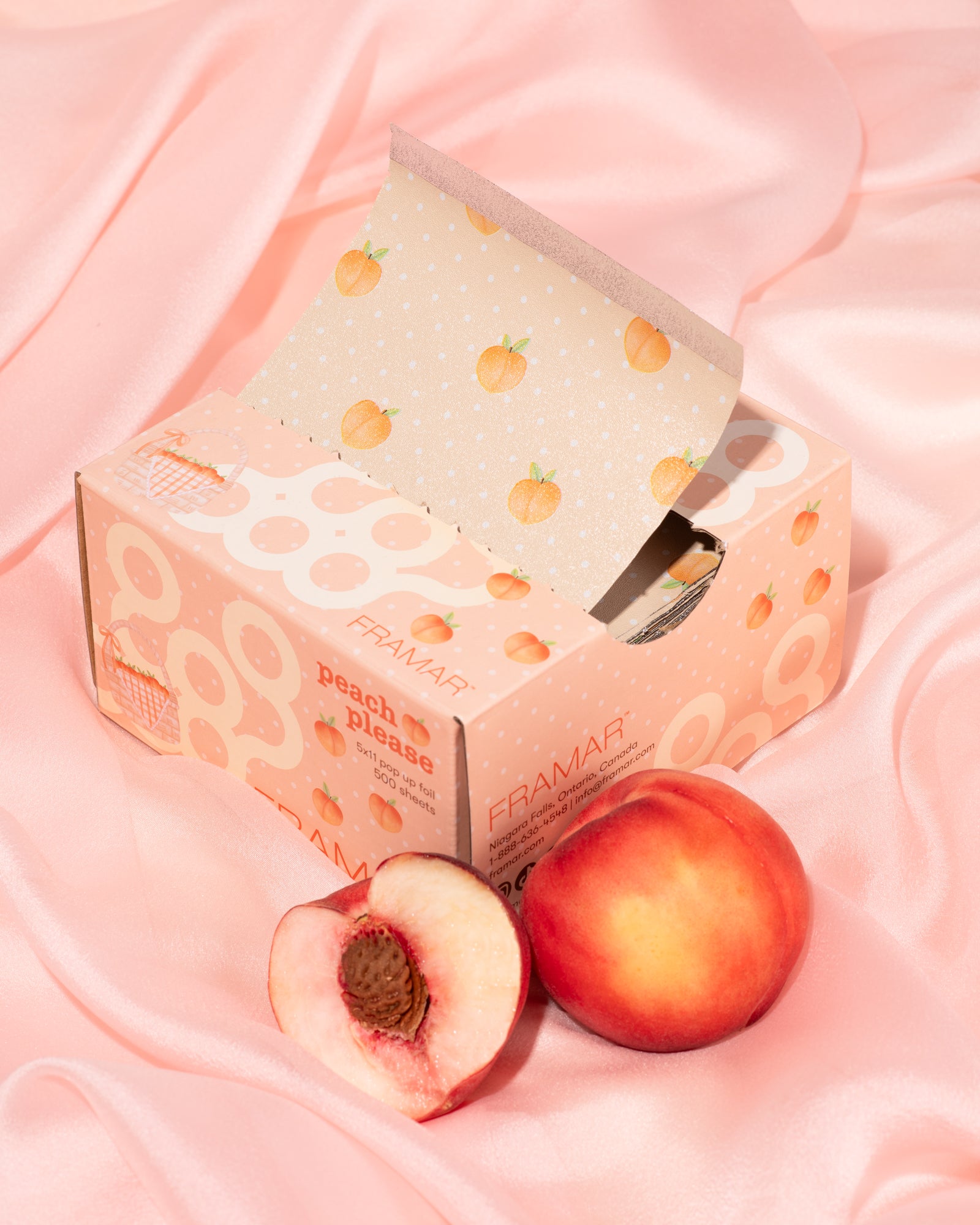 framar-peach-please-bundle-set-completo-colorazione-con-foil-spazzole-e-ciotole- image 2