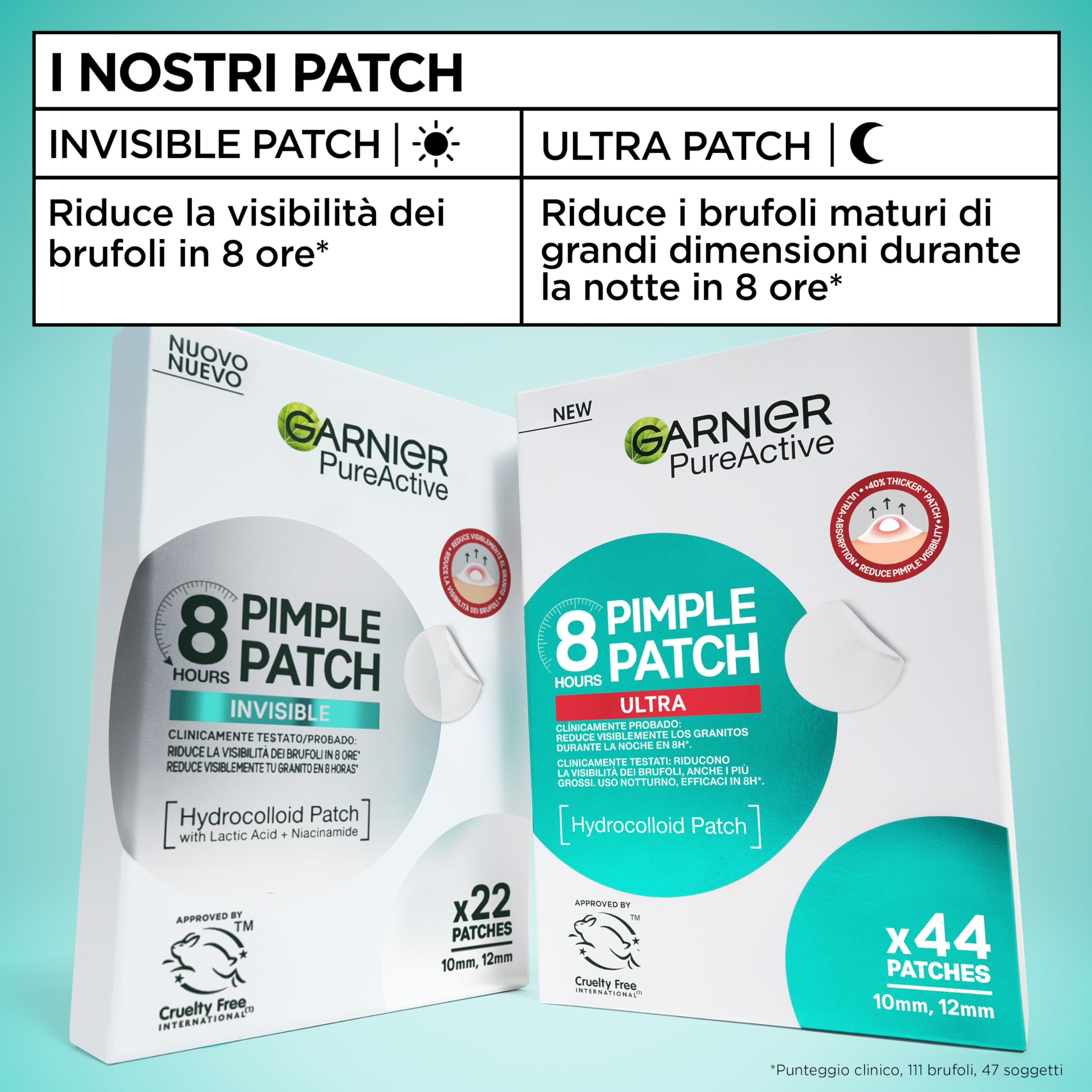 garnier-pure-active-pimple-patch-8-ore-ultra-44-cerotti-idrocolloidali-invisibil image 8