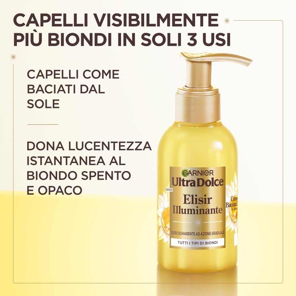 garnier-ultra-dolce-siero-schiarente-illuminante-per-capelli-biondi-120-ml image 2