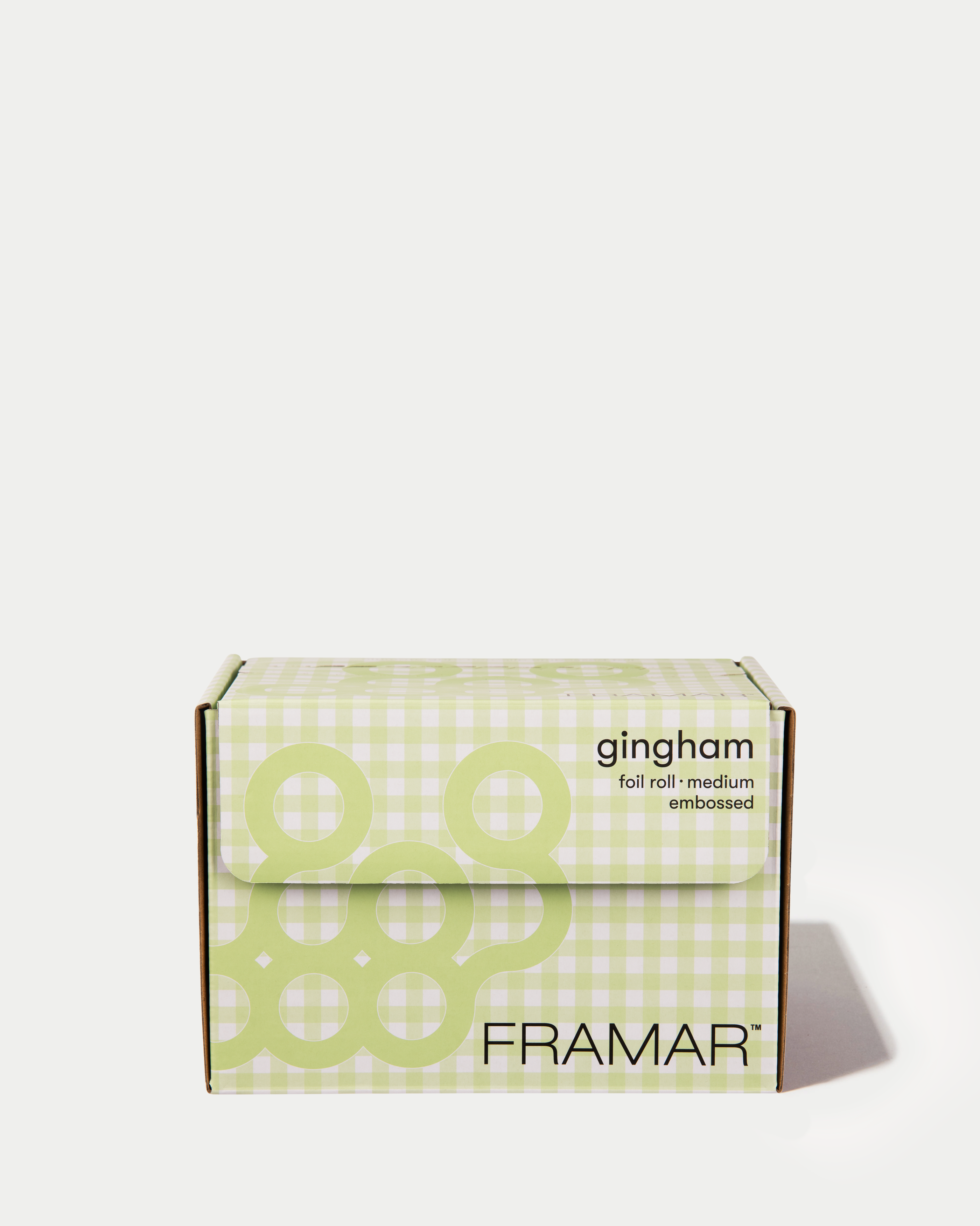 framar-embossed-roll-green-gingham-rotolo-320ft image 2