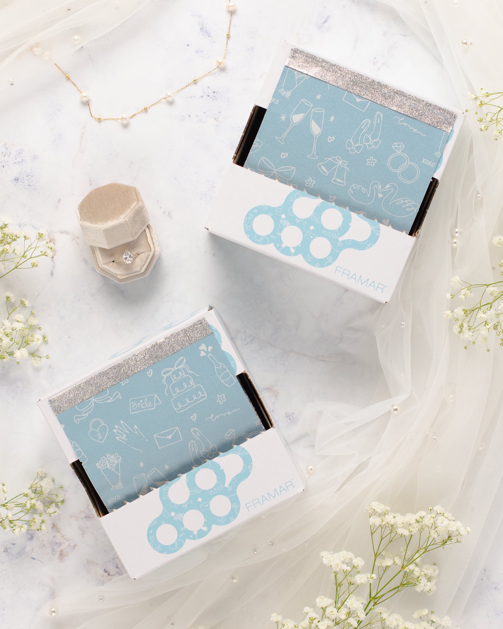 framar-something-blue-5x11-pop-up-fogli-alluminio-pre-tagliati-500pz image 3
