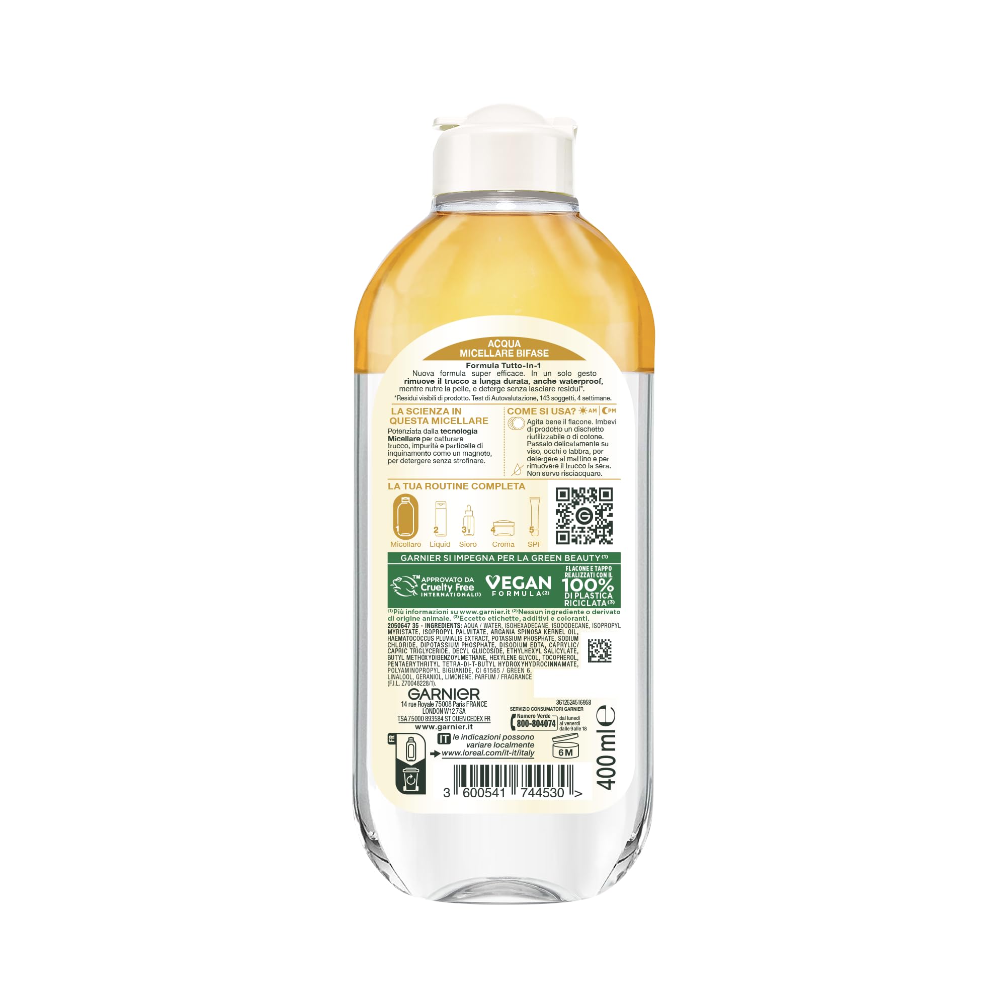 garnier-acqua-micellare-bifase-con-olio-di-argan-waterproof-400-ml image 2