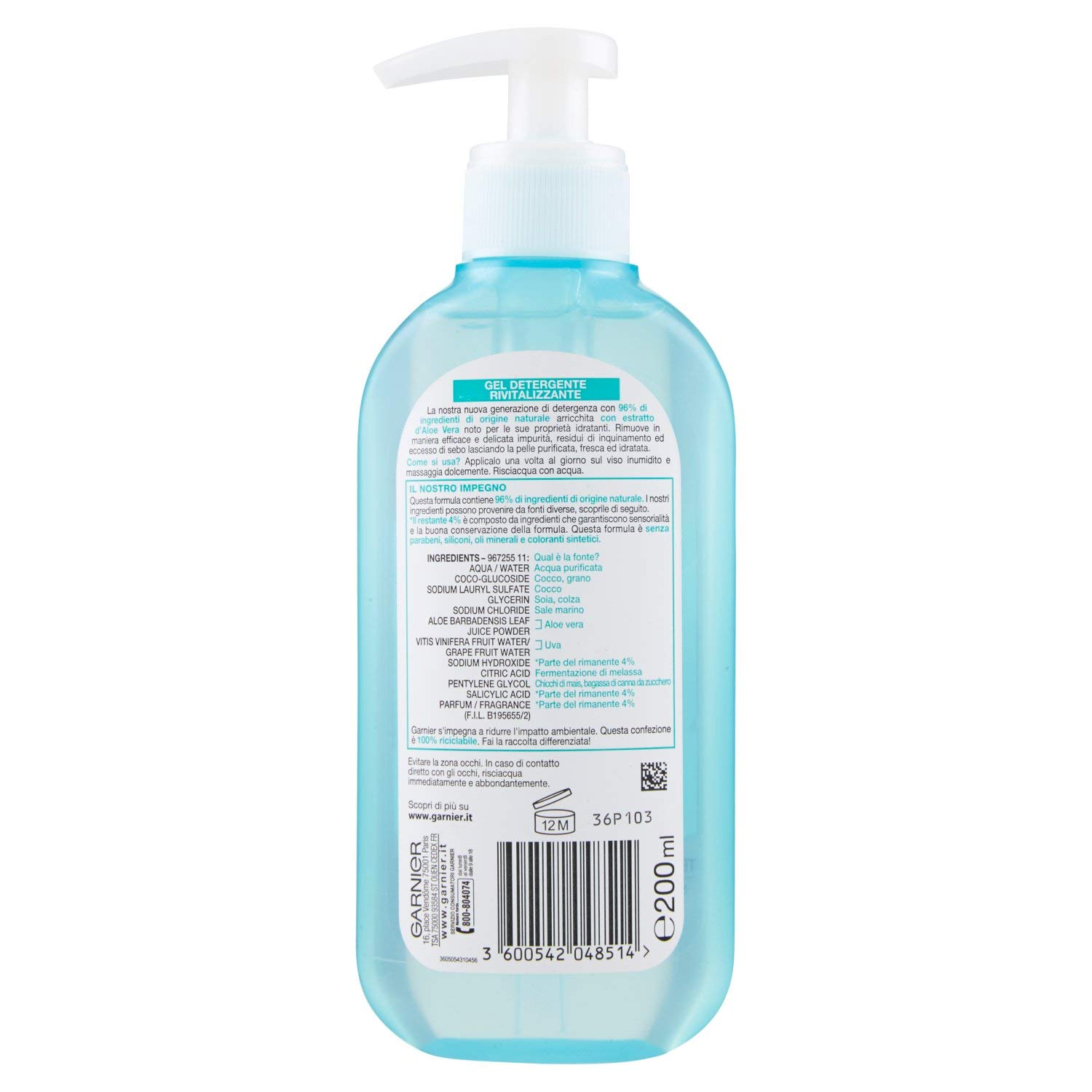 garnier-skinactive-gel-detergente-rivitalizzante-all-aloe-200-ml image 3