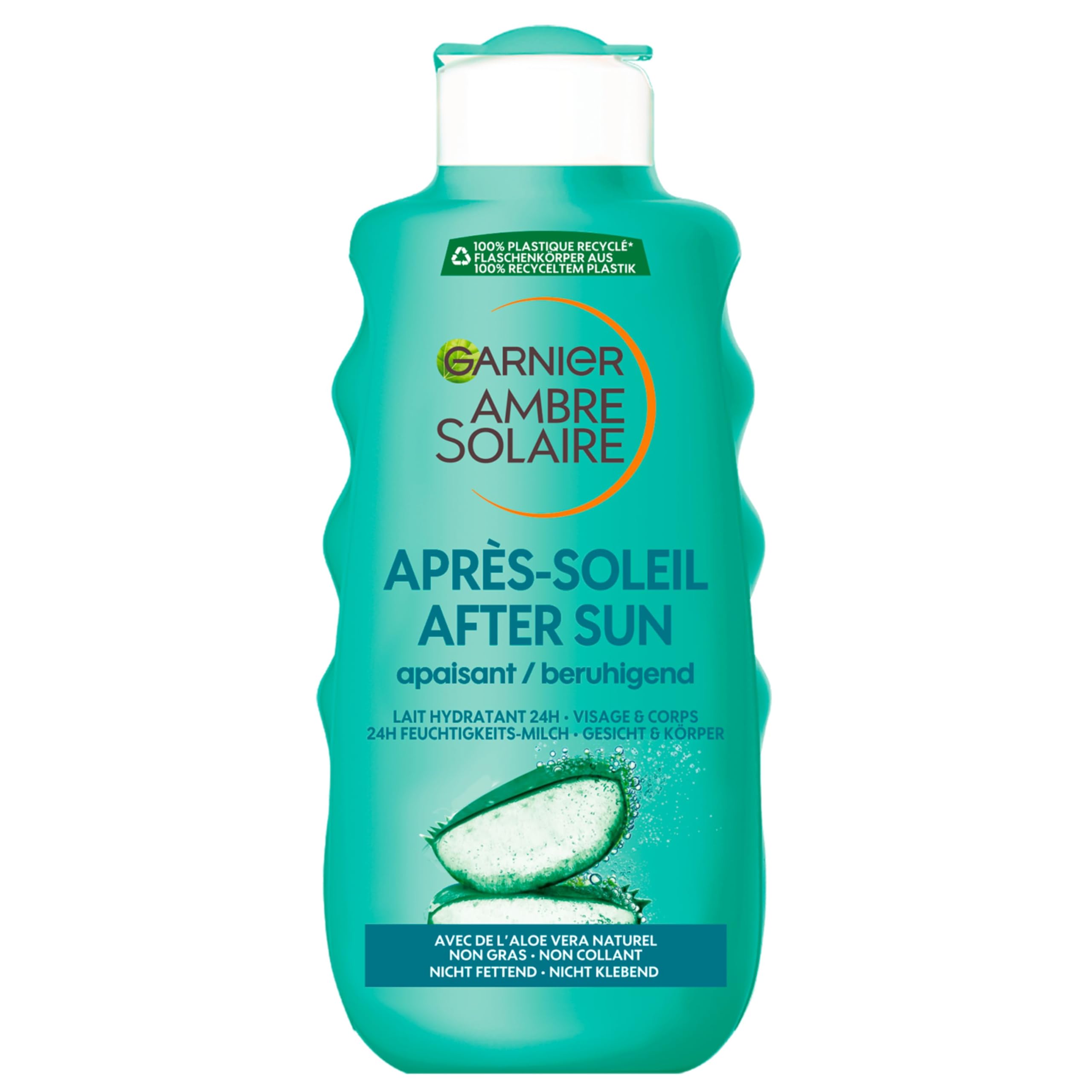 garnier-ambre-solaire-latte-doposole-viso-e-corpo-aloe-vera-200-ml image 4