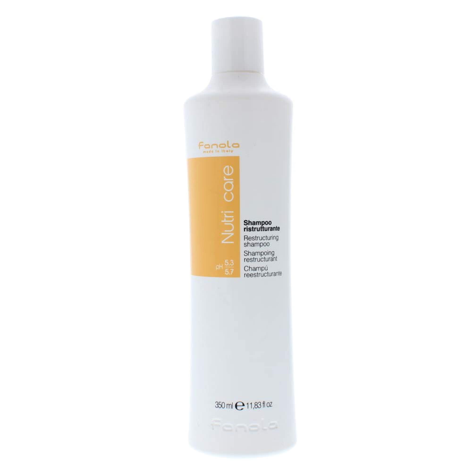 fanola-shampoo-ristrutturante-nourishing-350-ml-capelli-danneggiati image 7