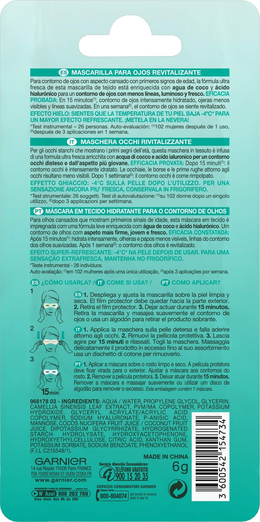 garnier-maschera-occhi-monodose-acqua-di-cocco-e-acido-ialuronico image 3