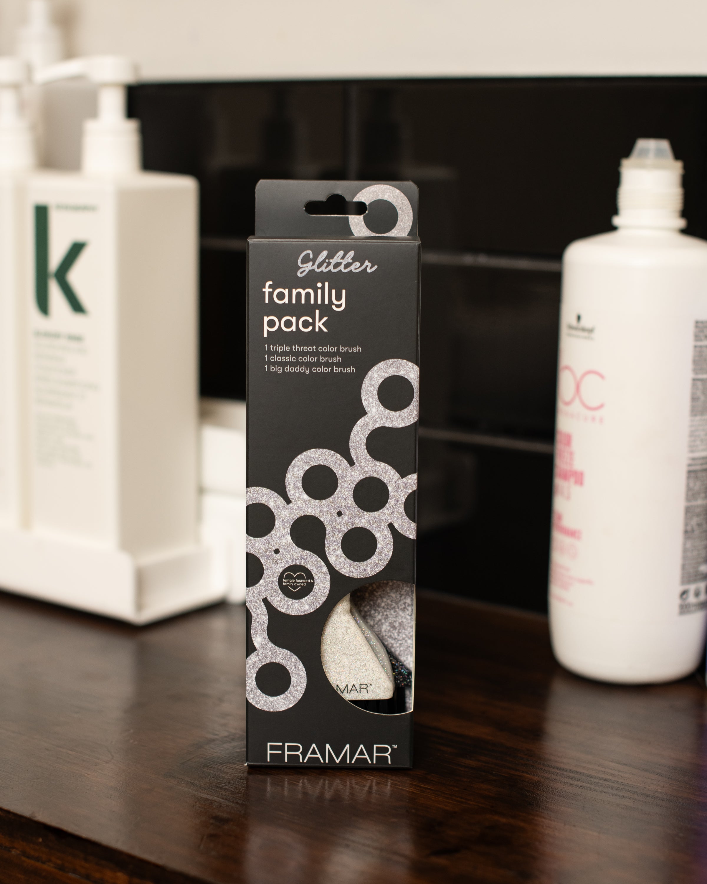 framar-family-pack-glitter-set-3-pennelli-tinta-classic-big-daddy-triple-threat image 3