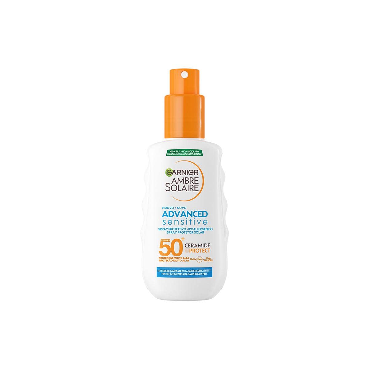 garnier-ambre-solaire-advanced-sensitive-spray-protettivo-spf50-150-ml image 1
