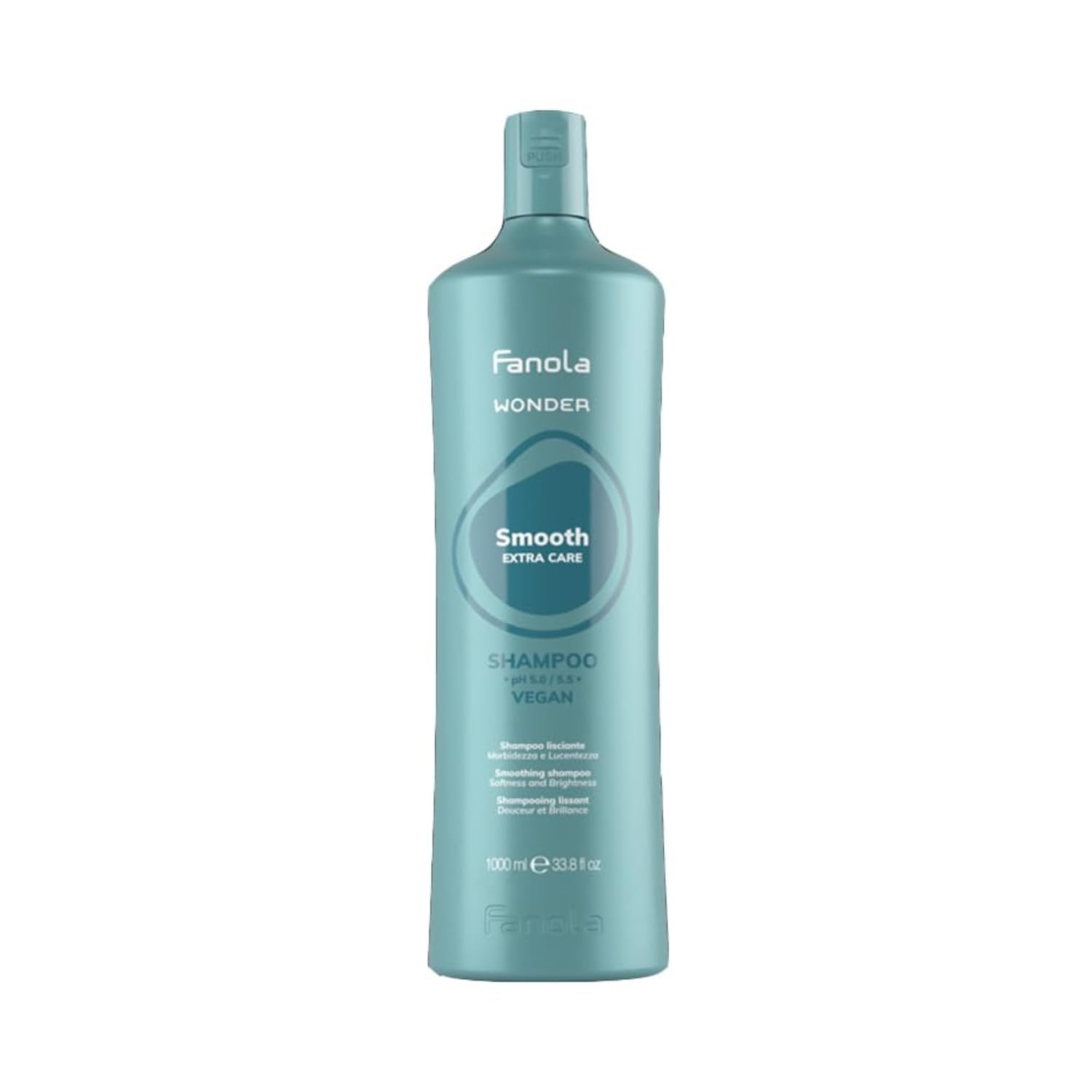 fanola-wonder-smooth-shampoo-lisciante-capelli-1000-ml image 1