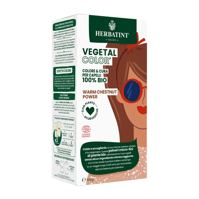 herbatint-vegetal-color-warm-chestnut-power-castano-caldo-100-gr image 1