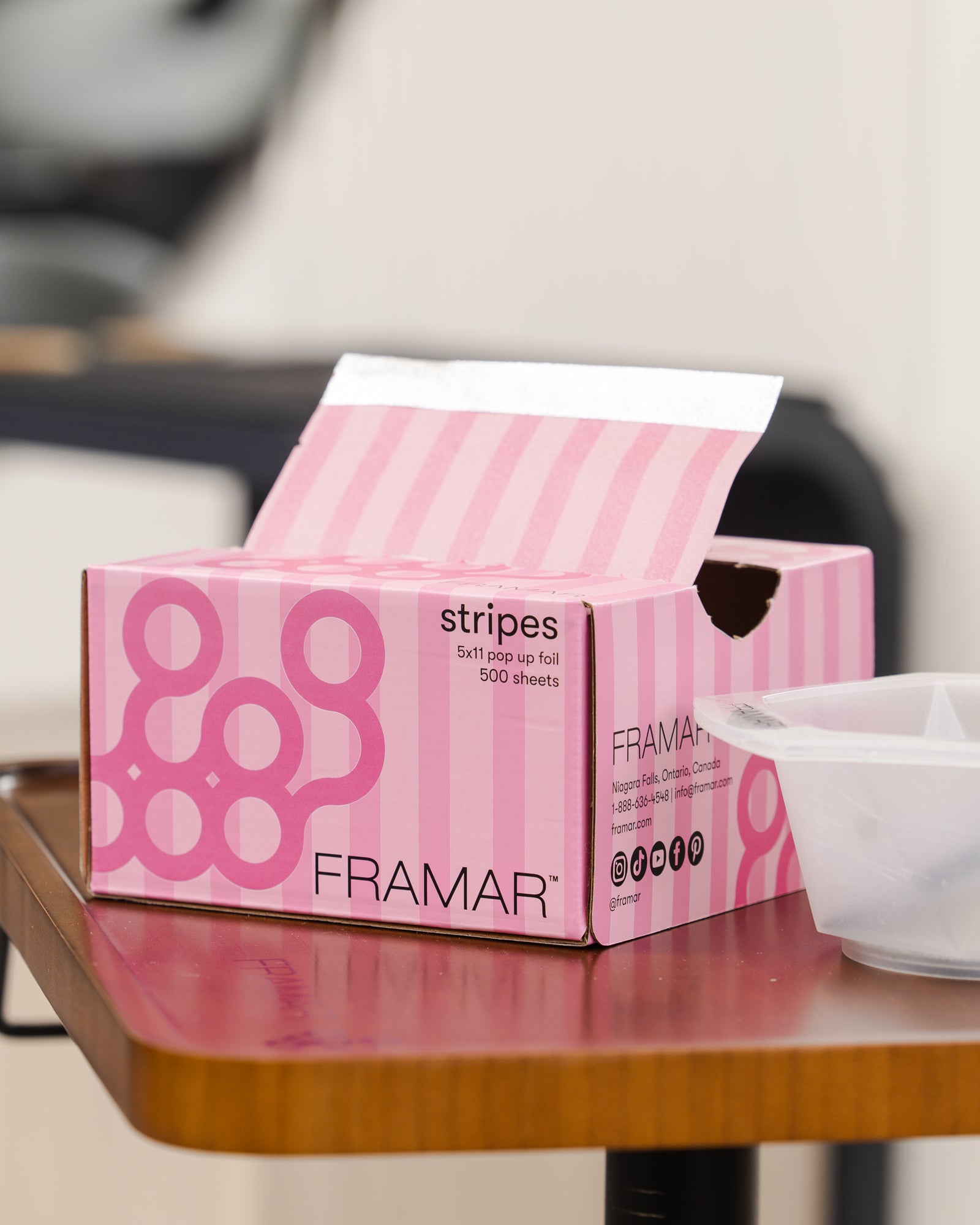 framar-5x11-pop-up-foil-pink-stripes-500-fogli-pre-tagliati image 3