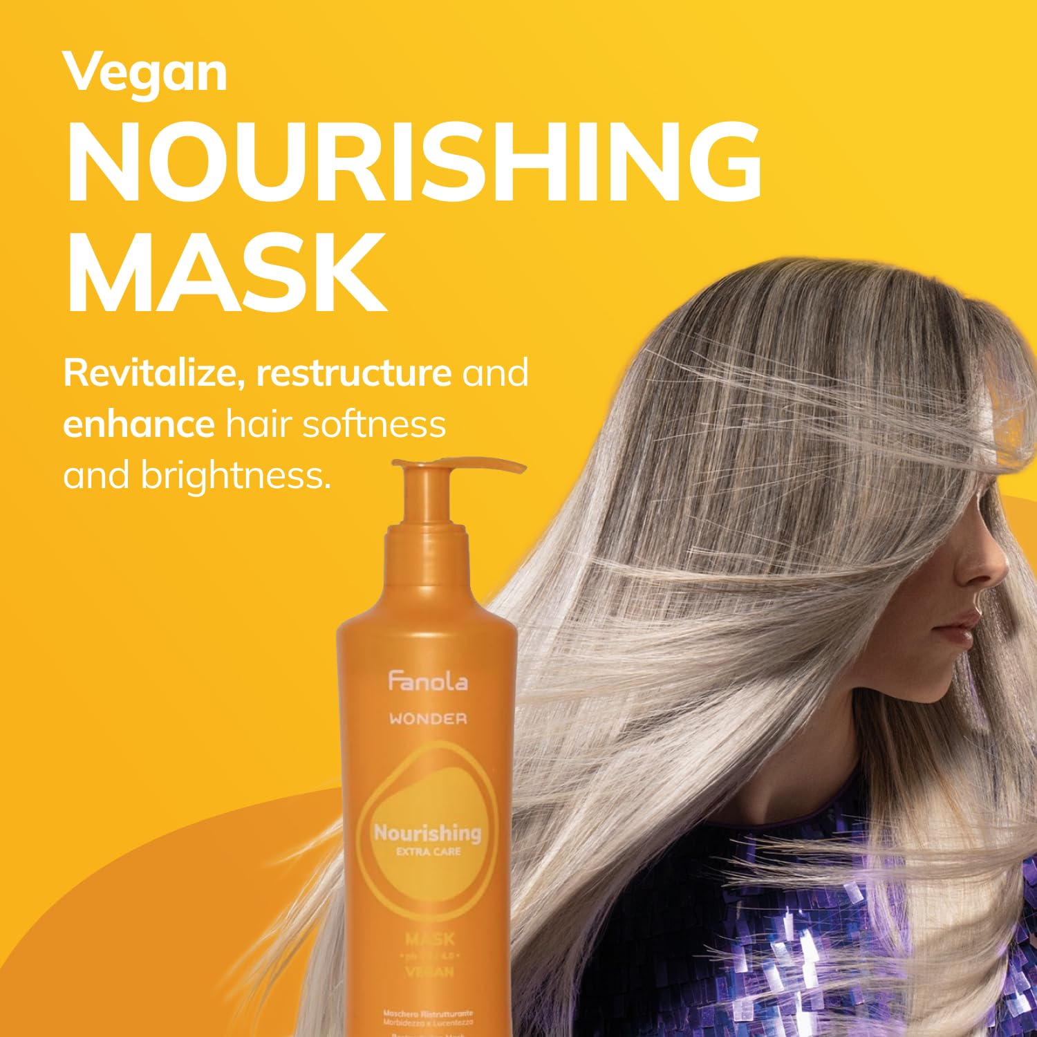 fanola-wonder-nourishing-maschera-ristrutturante-per-capelli image 2
