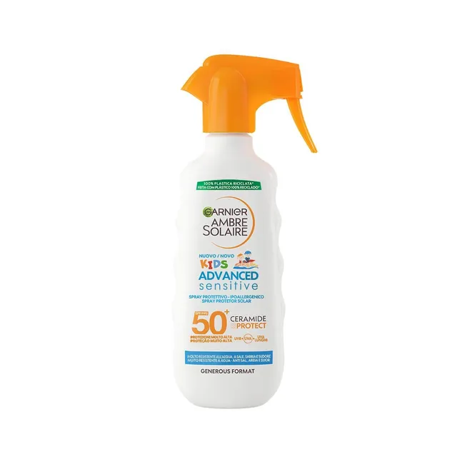 garnier-ambre-solaire-advanced-sensitive-kids-spray-spf-50-bambini image 1