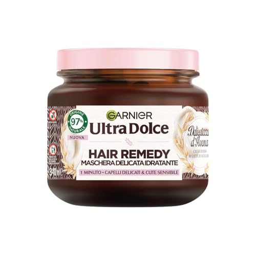 garnier-ultra-dolce-hair-remedy-delicatezza-d-avena-maschera-340-ml image 8