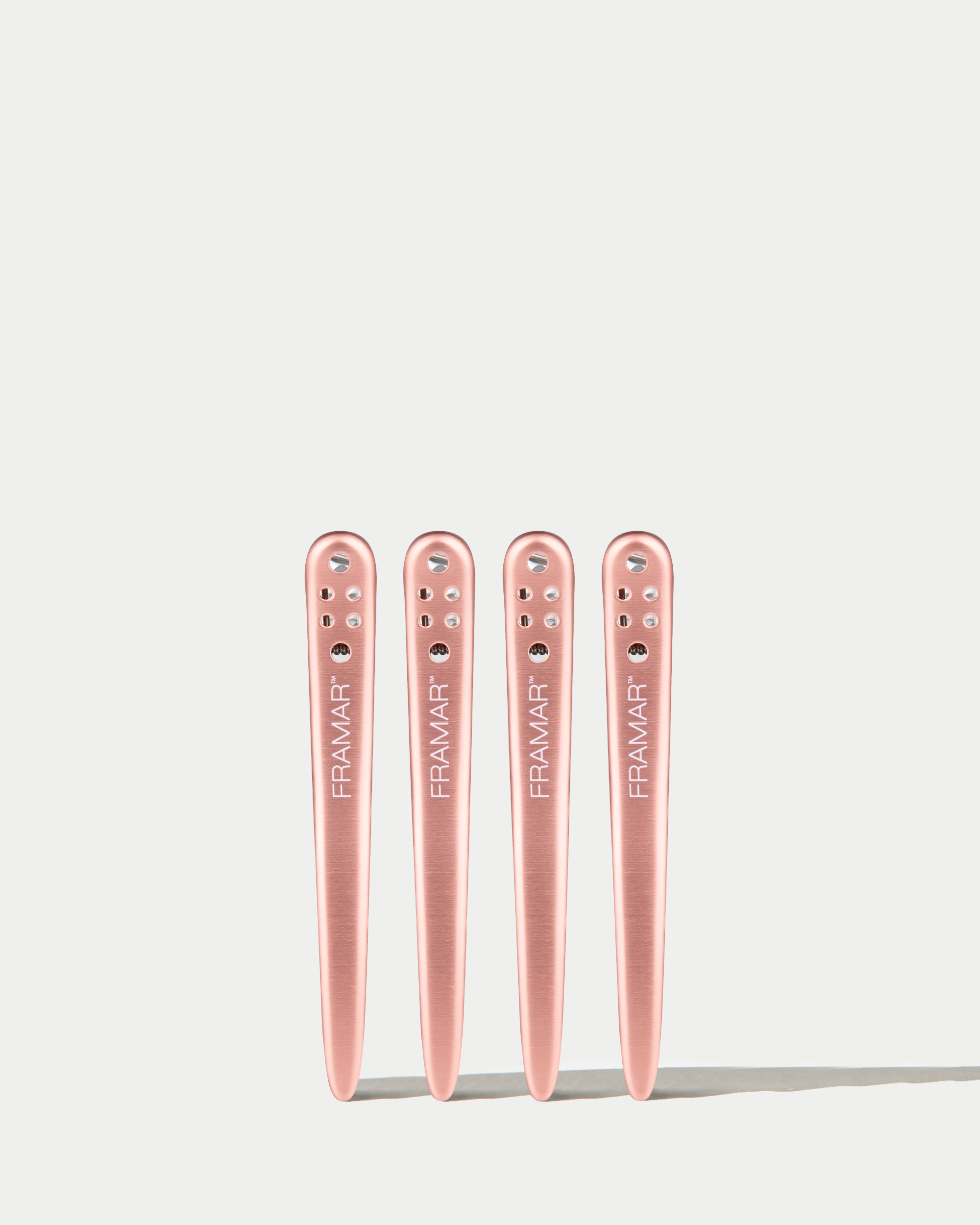 framar-big-bite-clips-rose-gold-mollette-per-sezionamento-in-confezione-da-4 image 1