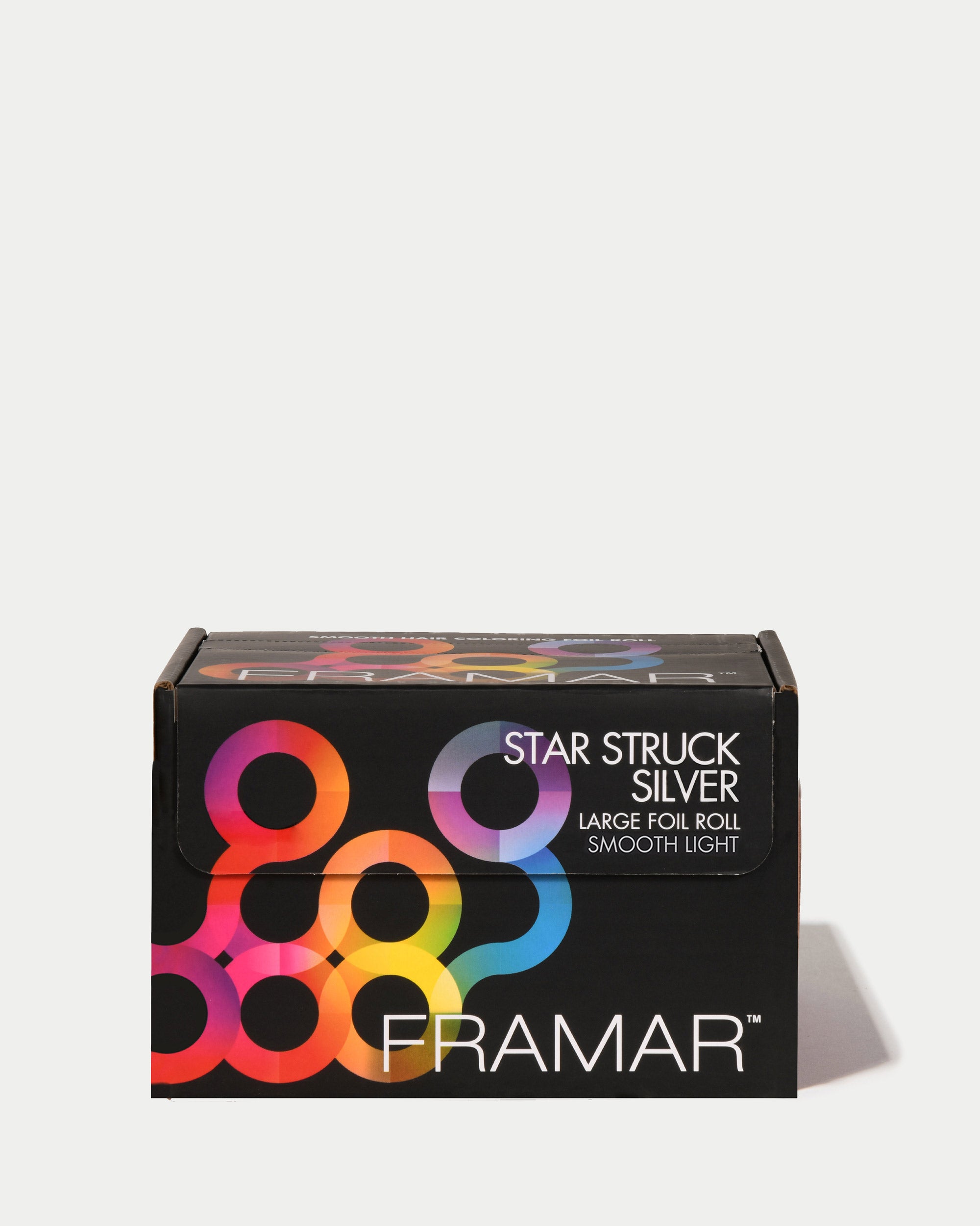 framar-star-struck-silver-rotolo-foil-liscio-per-meches-517-m image 2