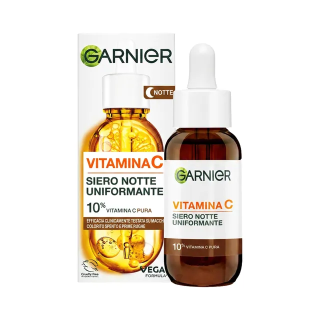 garnier-siero-notte-vitamina-c-uniformante-10-vitamina-c-pura-30-ml image 1