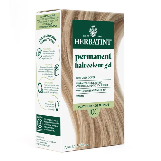 herbatint-gel-colorante-permanente-10c-biondo-platino-cenere-170-ml-2 image 1