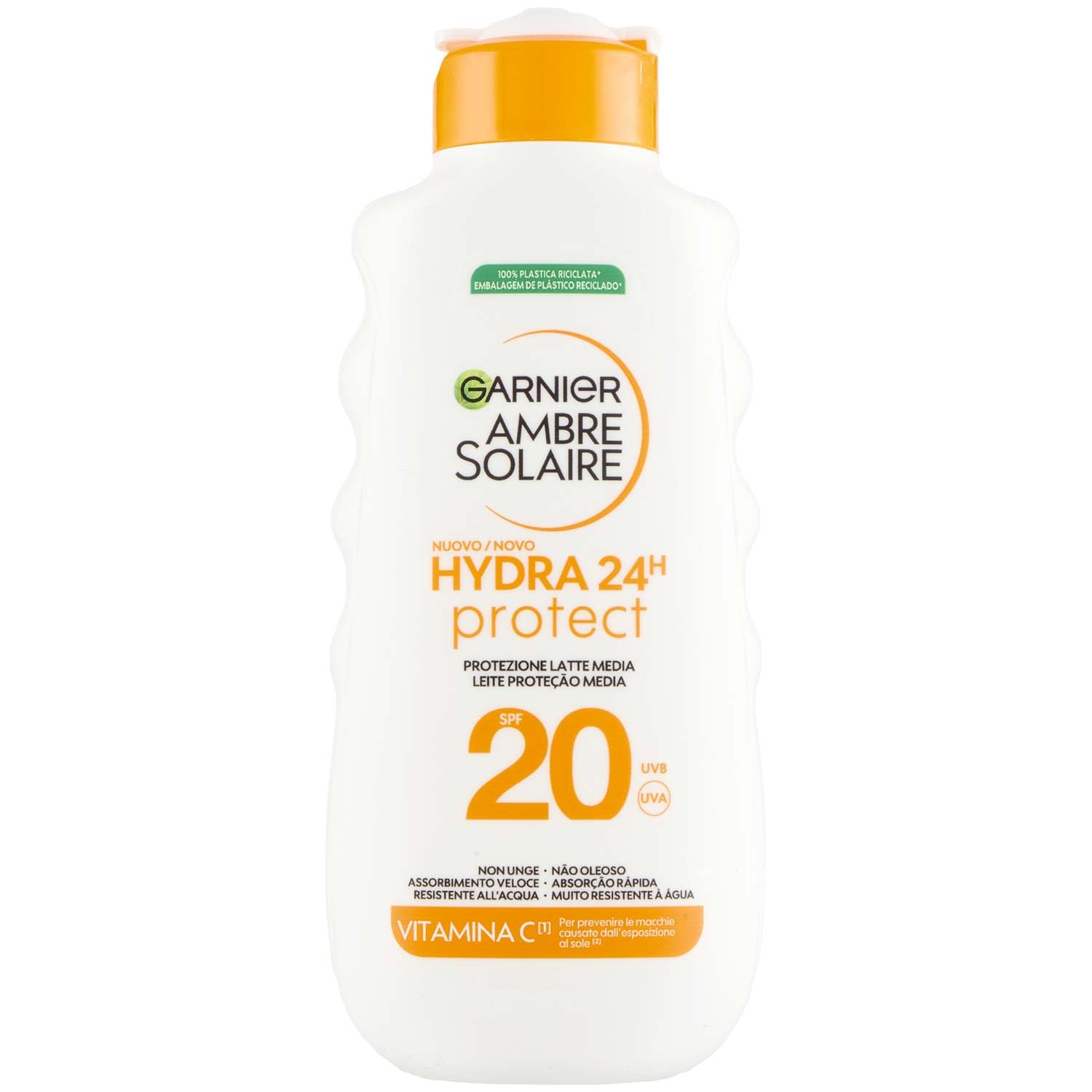 garnier-ambre-solaire-hydra-24h-protect-latte-solare-spf20-175ml image 1