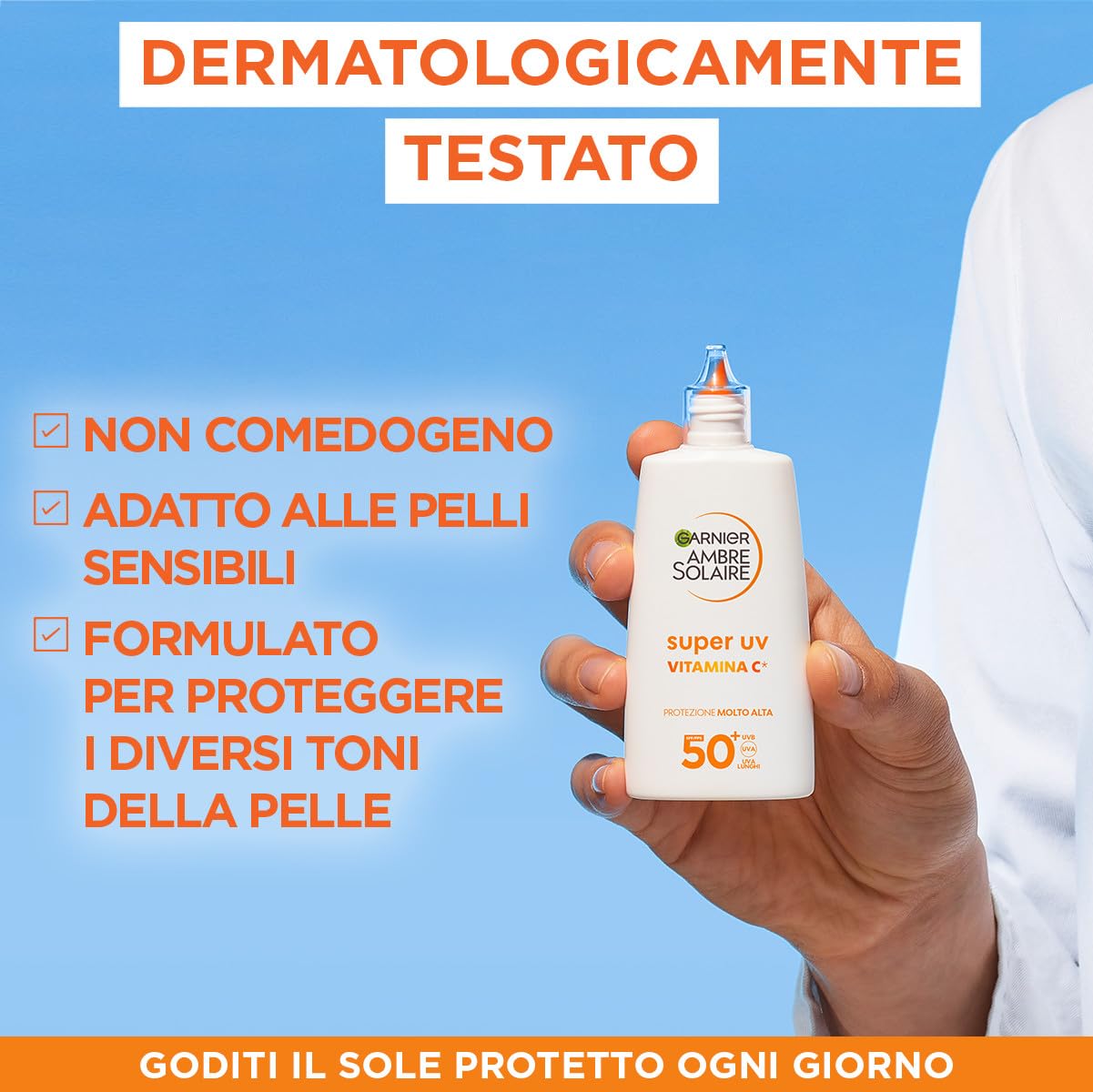 garnier-super-uv-fluido-viso-anti-macchie-spf-50-con-vitamina-cg-40-ml image 3