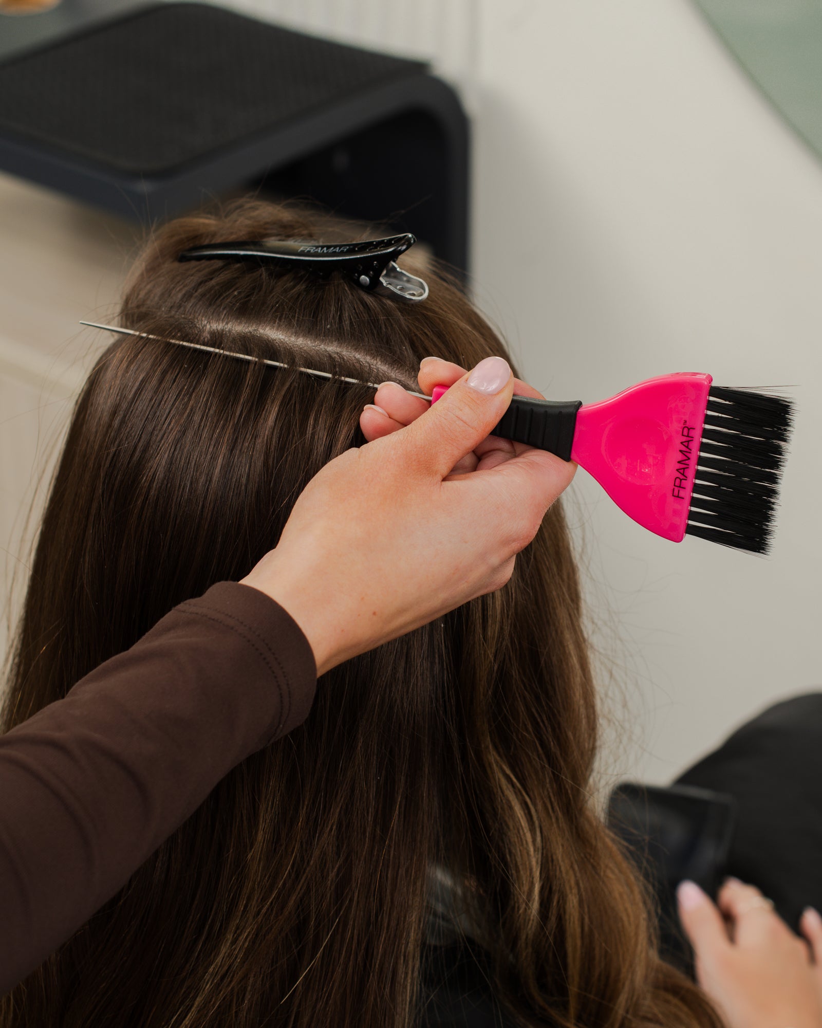 framar-pin-tail-brush-pennello-colorazione-con-codino-in-metallo image 3