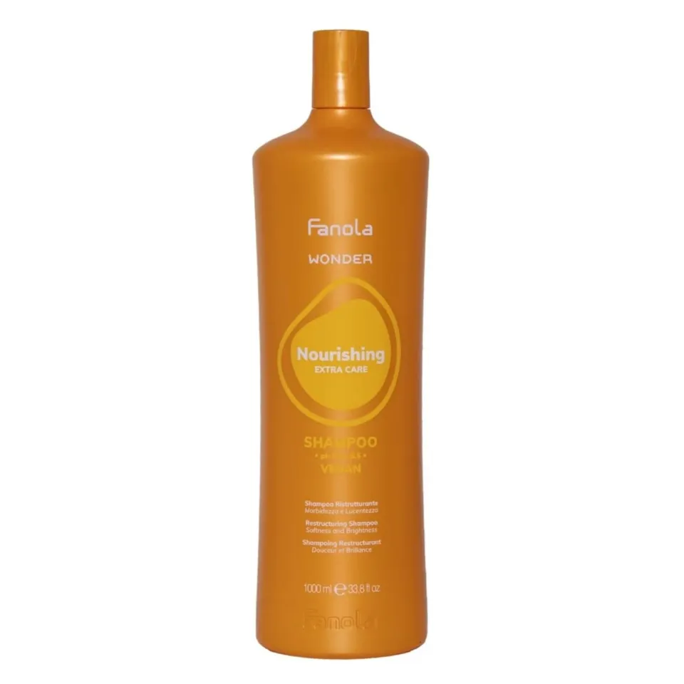 fanola-wonder-nourishing-shampoo-ristrutturante-1l-per-capelli-fini-e-secchi image 1