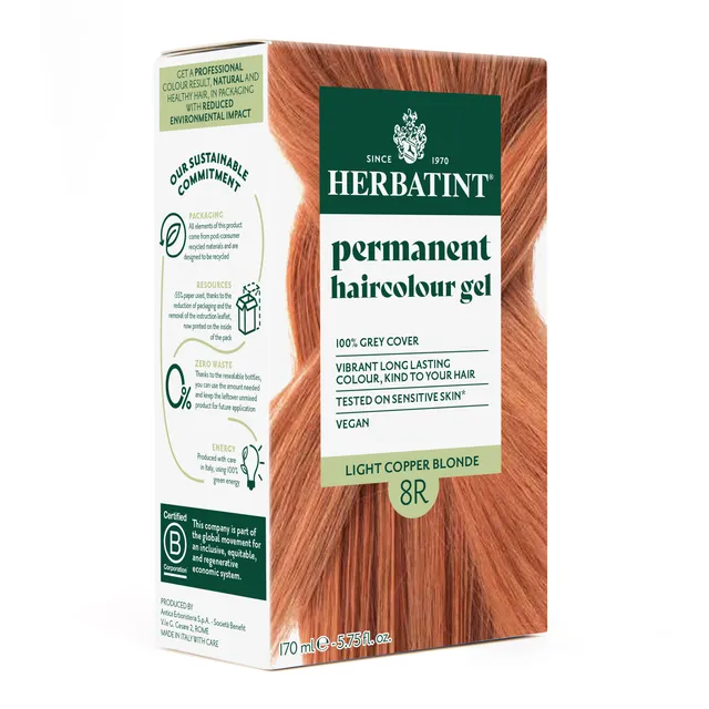 herbatint-gel-colorante-permanente-8r-biondo-chiaro-ramato-170-ml-2 image 1