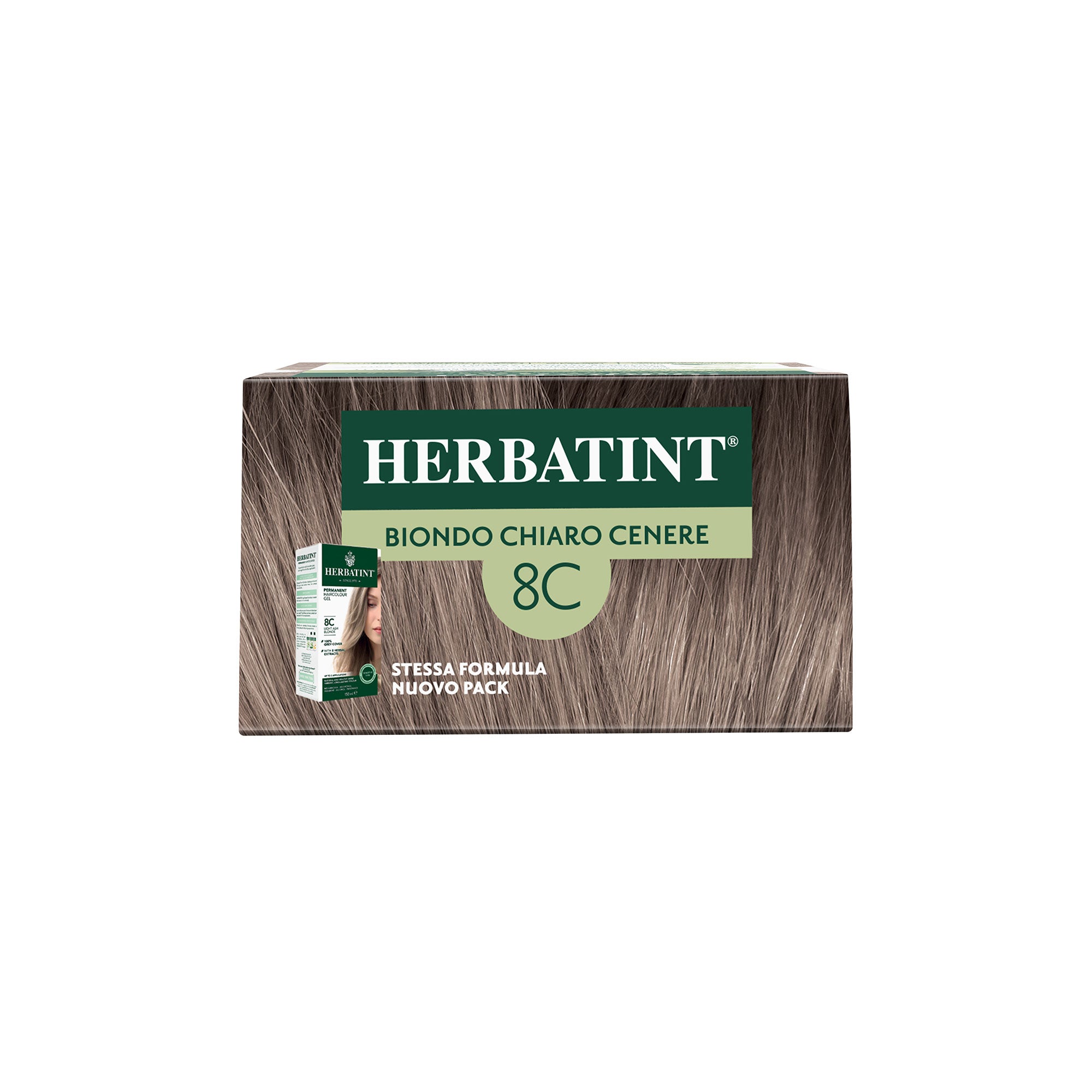 herbatint-gel-colorante-permanente-8c-biondo-chiaro-cenere-170-ml image 5