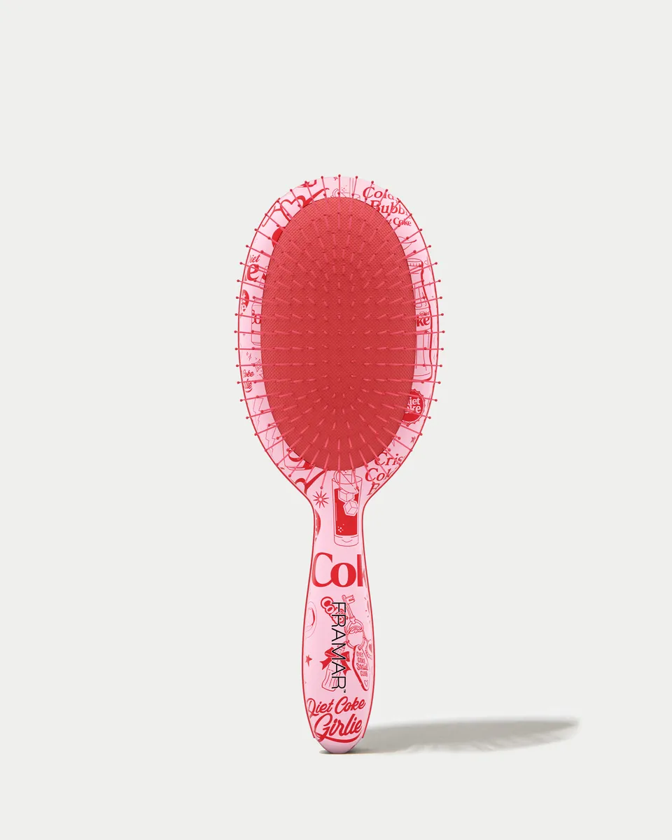 framar-diet-coke-detangle-brush-spazzola-districante-limited-edition image 1