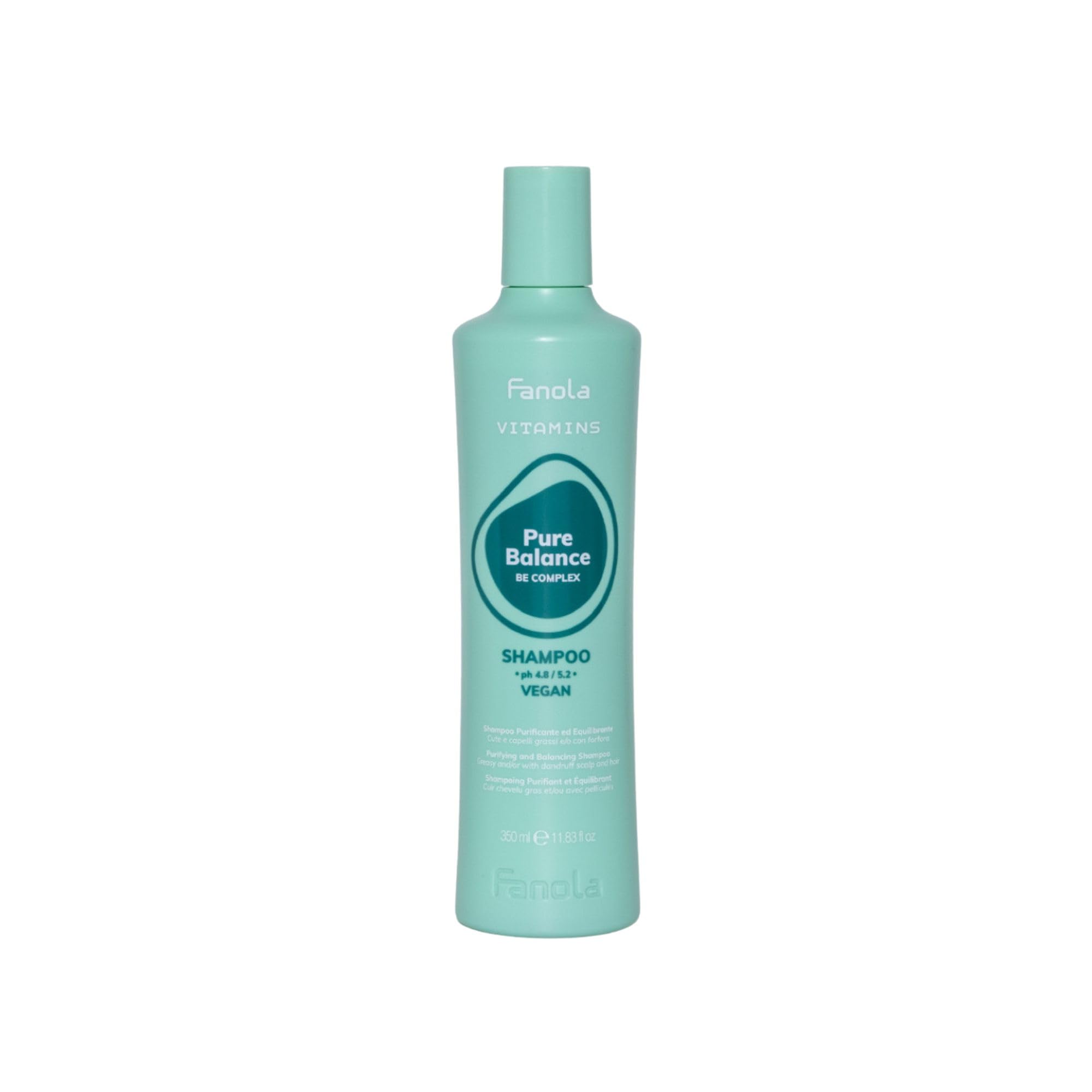 fanola-vitamins-pure-balance-shampoo-purificante-antiforfora-350-ml image 1