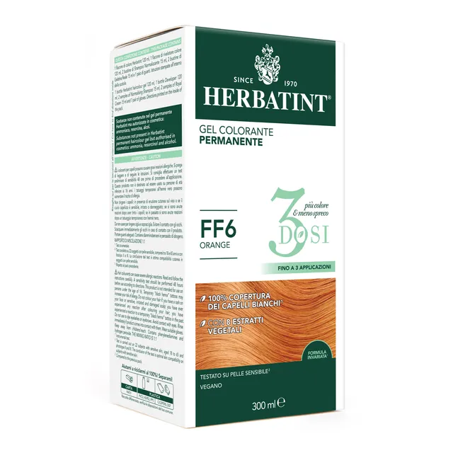 herbatint-gel-colorante-permanente-3dosi-ff6-orange-300-ml-flash-fashion image 1