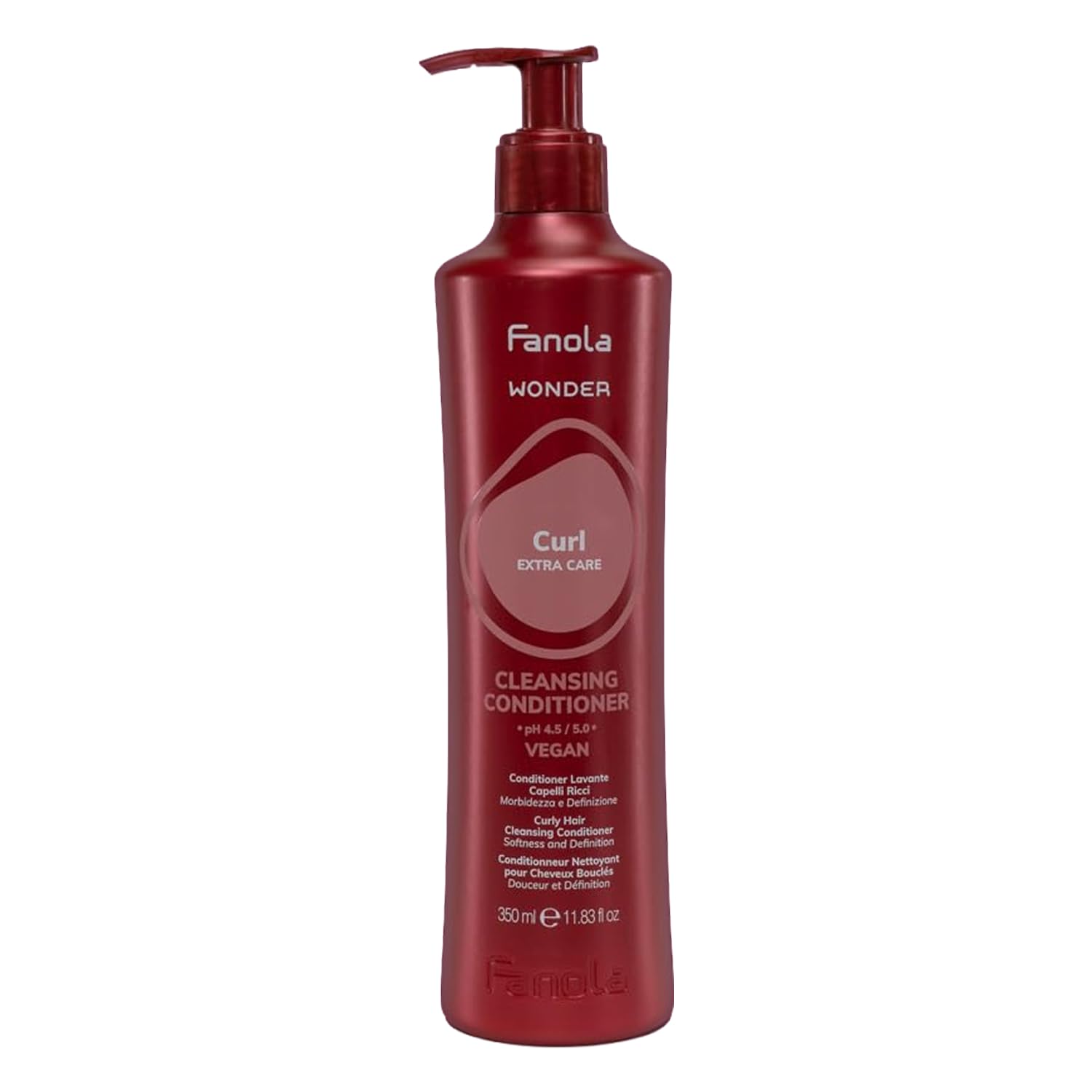 fanola-wonder-curl-crema-detergente-capelli-ricci-e-ondulati-350-ml image 1